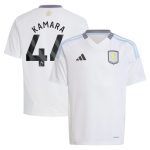 aston villa adidas away shirt 2024-25 – kids with kamara 44 printing Collection | Aston Villa Shirts and Official Gear