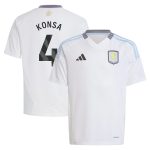aston villa adidas away shirt 2024-25 – kids with konsa 4 printing Collection | Aston Villa Shirts and Official Gear