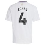 aston villa adidas away shirt 2024-25 – kids with konsa 4 printing Collection | Aston Villa Shirts and Official Gear