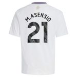 aston villa adidas away shirt 2024-25 – kids with m.asensio 21 printing Collection | Aston Villa Shirts and Official Gear