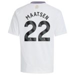 aston villa adidas away shirt 2024-25 – kids with maatsen 22 printing Collection | Aston Villa Shirts and Official Gear