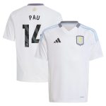 aston villa adidas away shirt 2024-25 – kids with pau 14 printing Collection | Aston Villa Shirts and Official Gear