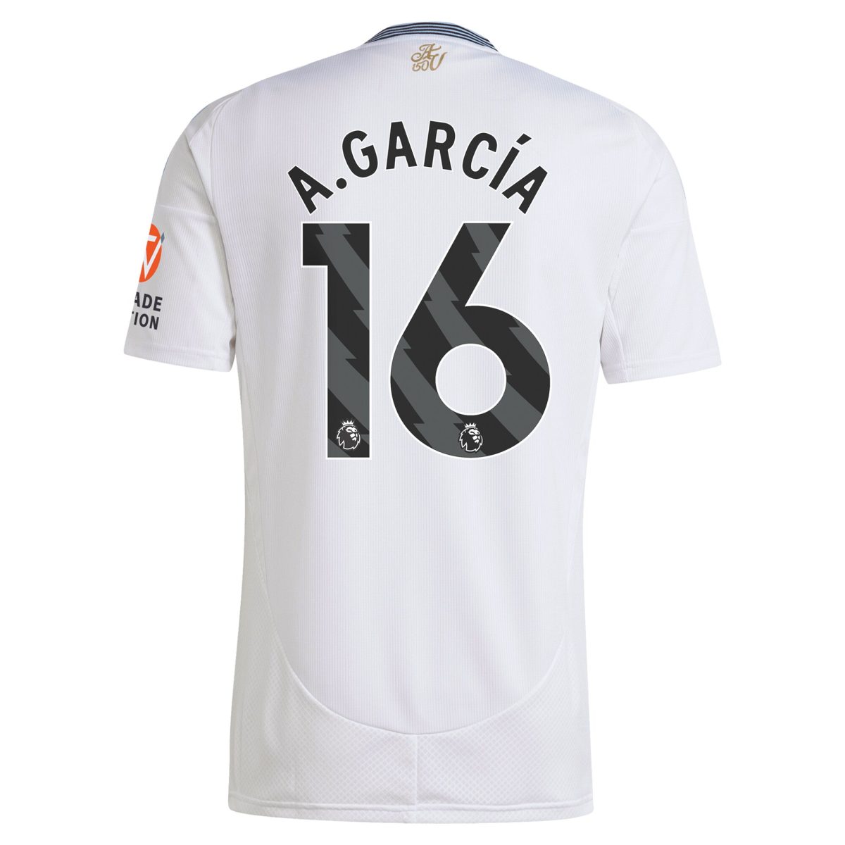 aston villa adidas away shirt 2024-25 with a.garcía 16 printing Collection | Aston Villa Shirts and Official Gear