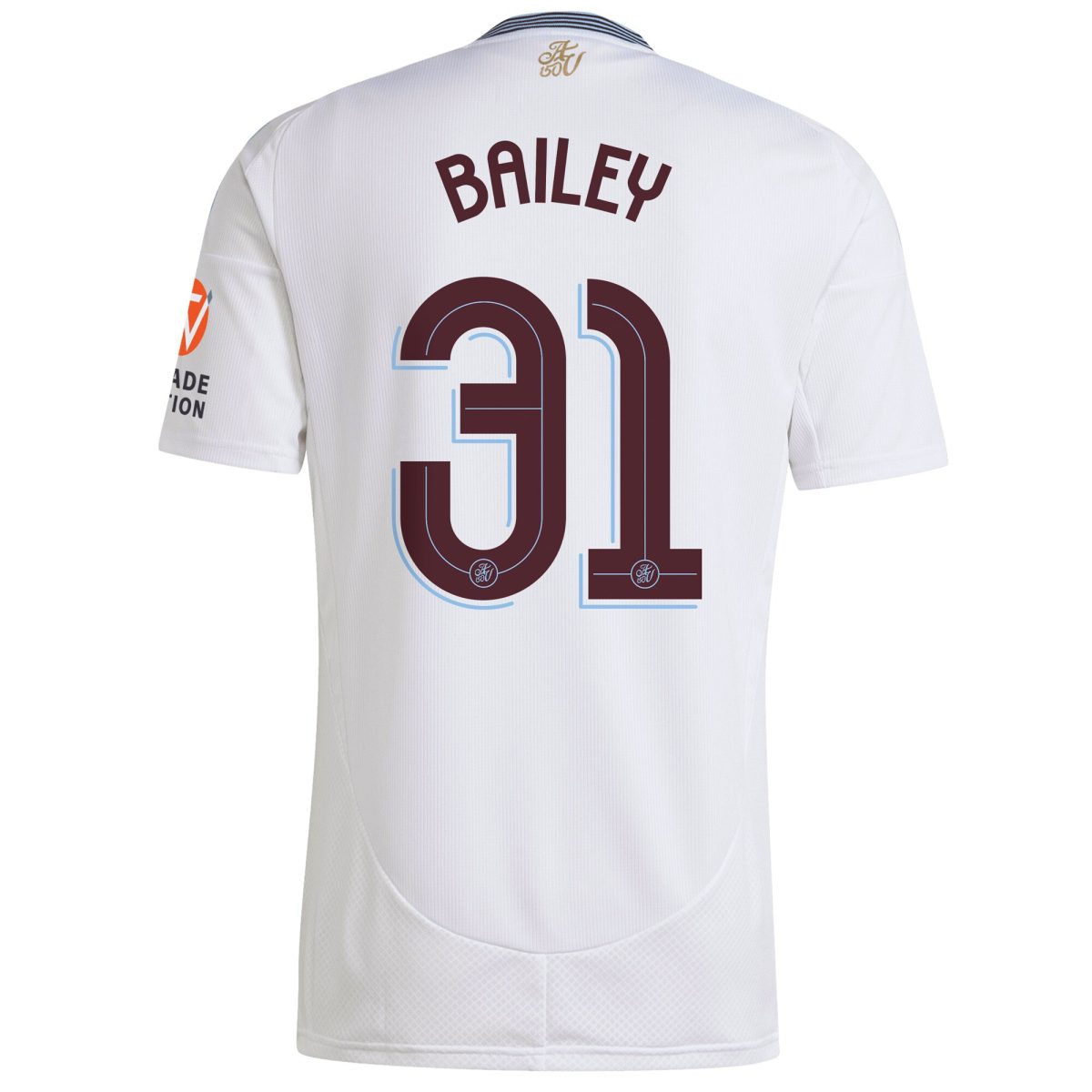 aston villa adidas away shirt 2024-25 with bailey 31 cup printing Collection | Aston Villa Shirts and Official Gear
