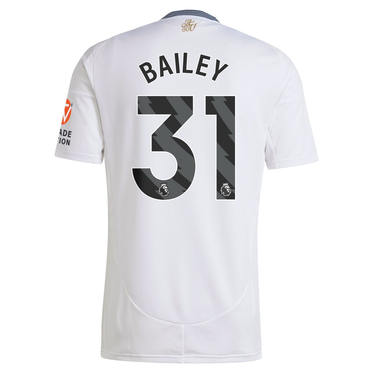aston villa adidas away shirt 2024-25 with bailey 31 printing Collection | Aston Villa Shirts and Official Gear
