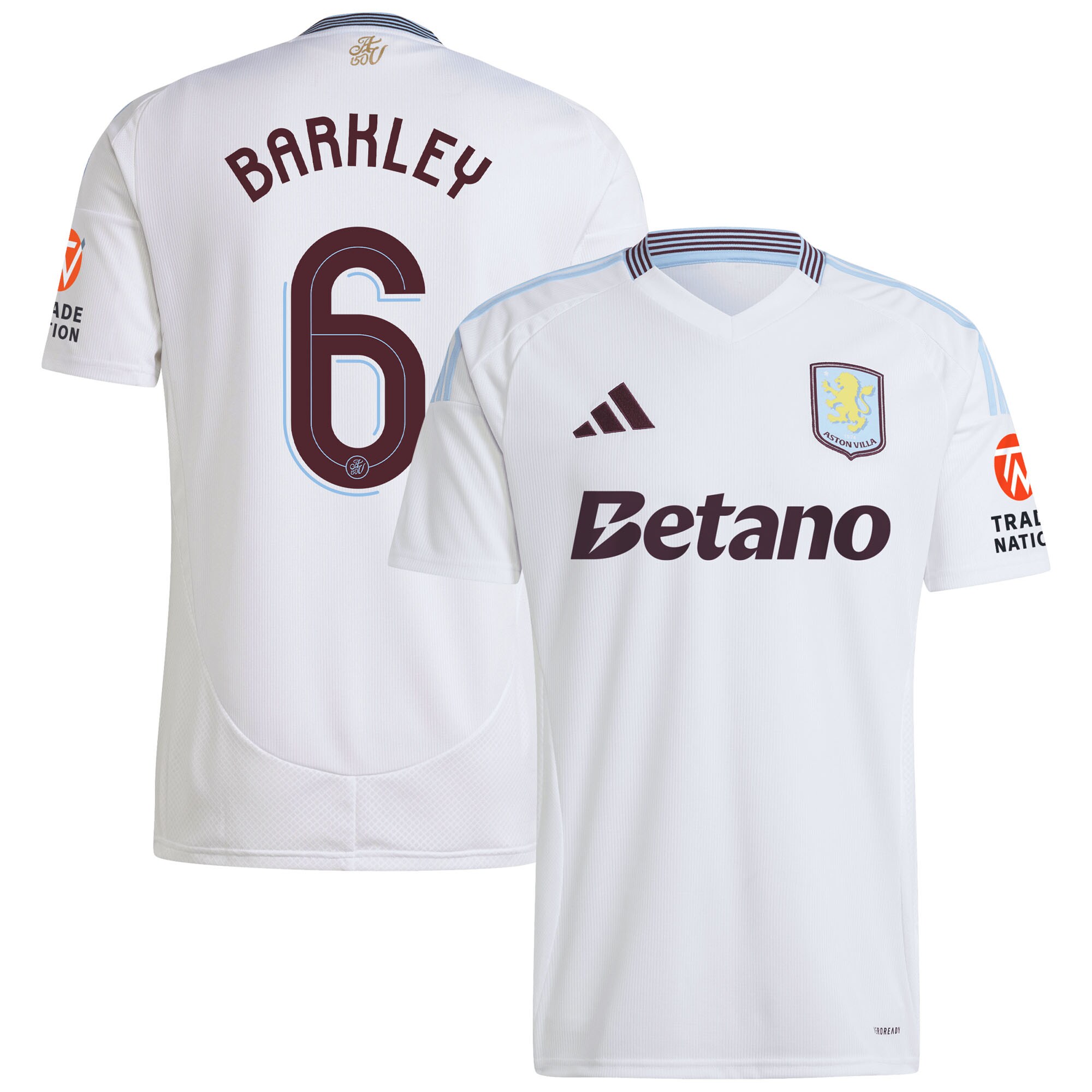aston villa adidas away shirt 2024-25 with barkley 6 cup printing Collection | Aston Villa Shirts and Official Gear