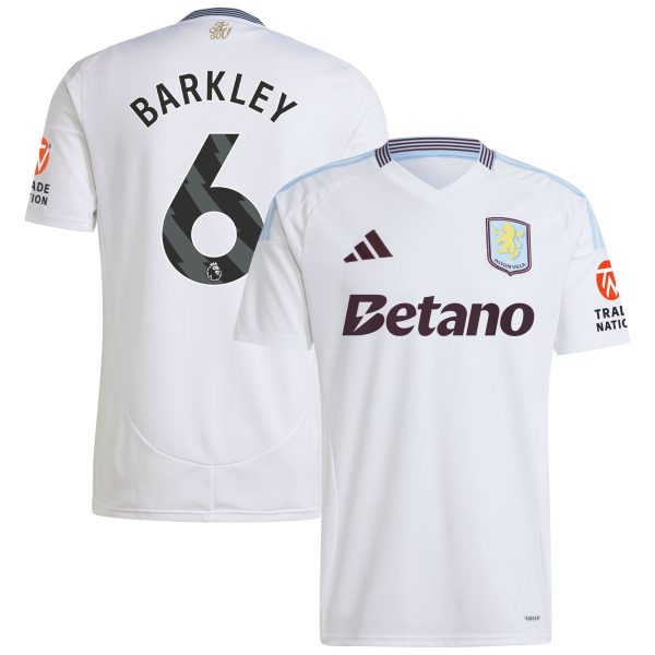 aston villa adidas away shirt 2024-25 with barkley 6 printing Collection | Aston Villa Shirts and Official Gear