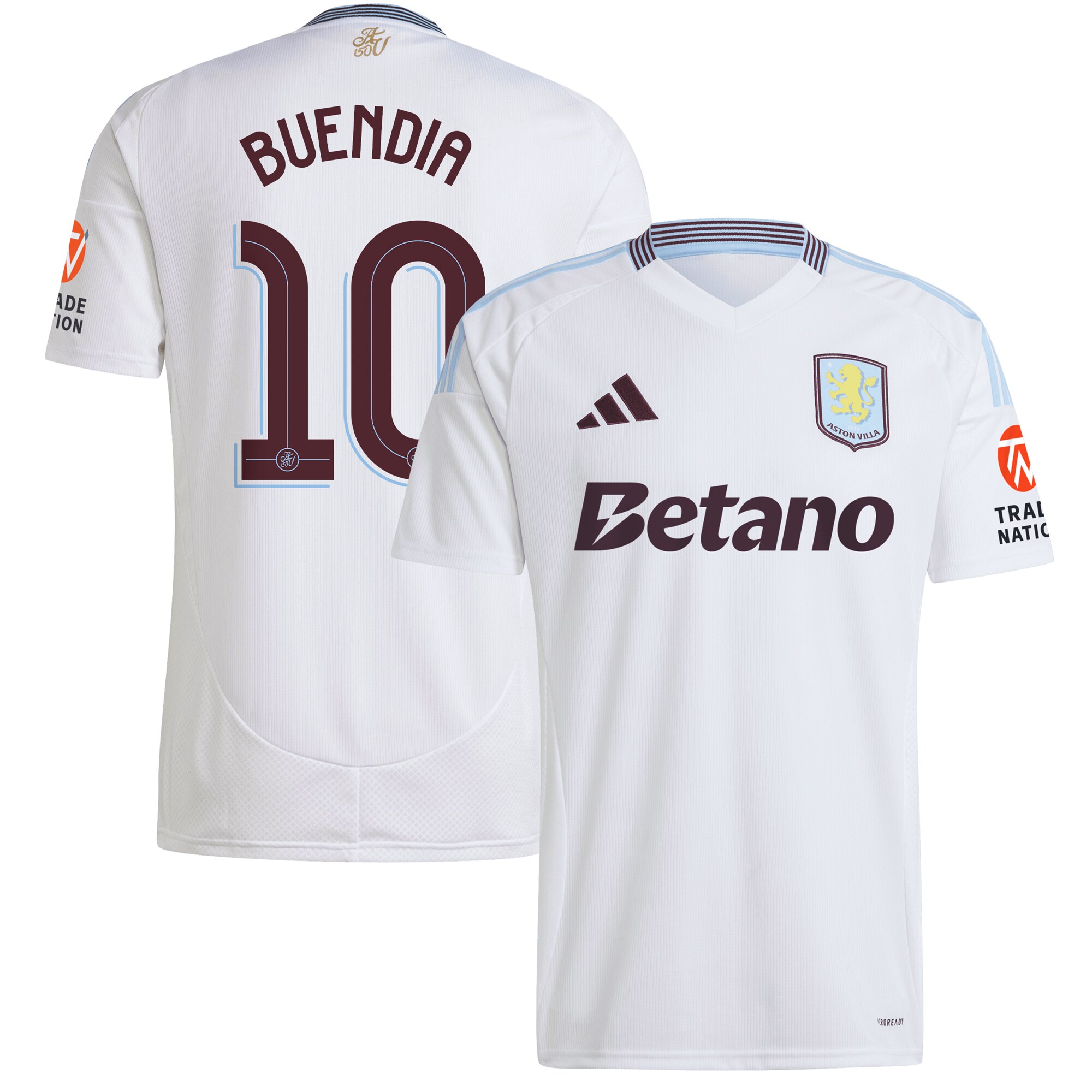 aston villa adidas away shirt 2024-25 with buendia 10 cup printing Collection | Aston Villa Shirts and Official Gear