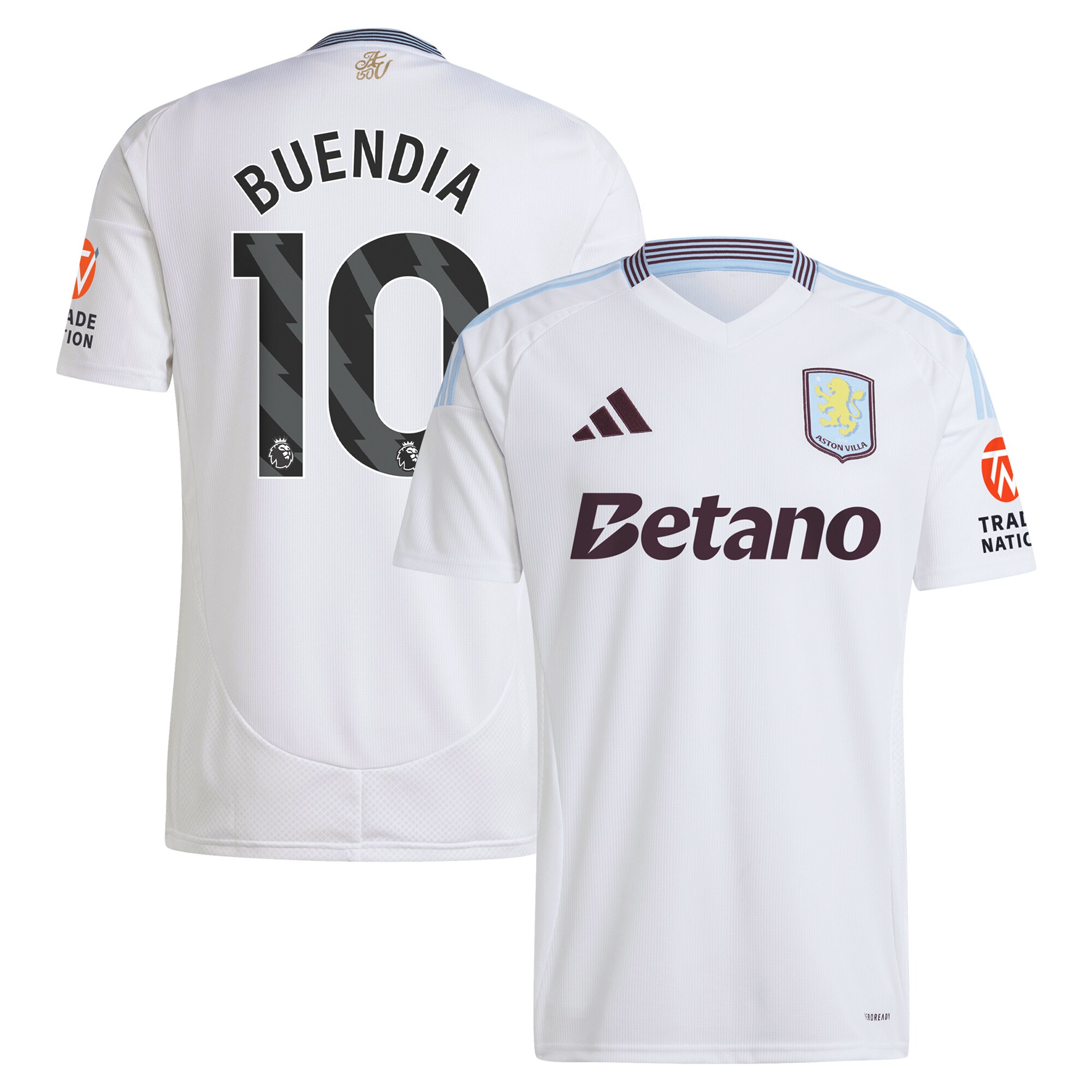 aston villa adidas away shirt 2024-25 with buendia 10 printing Collection | Aston Villa Shirts and Official Gear