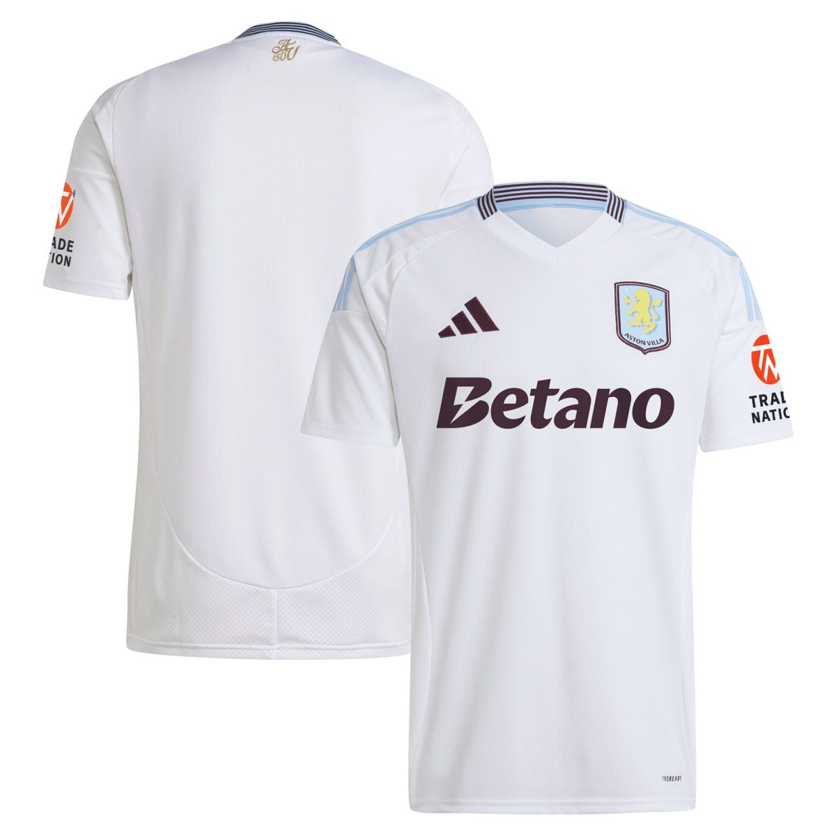 aston villa adidas away shirt 2024-25 with custom printing Collection | Aston Villa Shirts and Official Gear