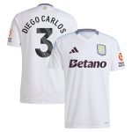 aston villa adidas away shirt 2024-25 with diego carlos 3 printing Collection | Aston Villa Shirts and Official Gear