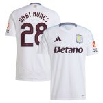 aston villa adidas away shirt 2024-25 with gabi nunes 28 cup printing Collection | Aston Villa Shirts and Official Gear