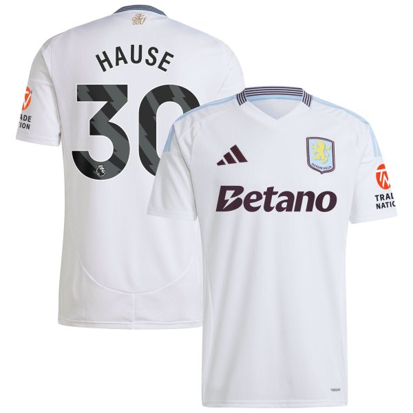 aston villa adidas away shirt 2024-25 with hause 30 printing Collection | Aston Villa Shirts and Official Gear