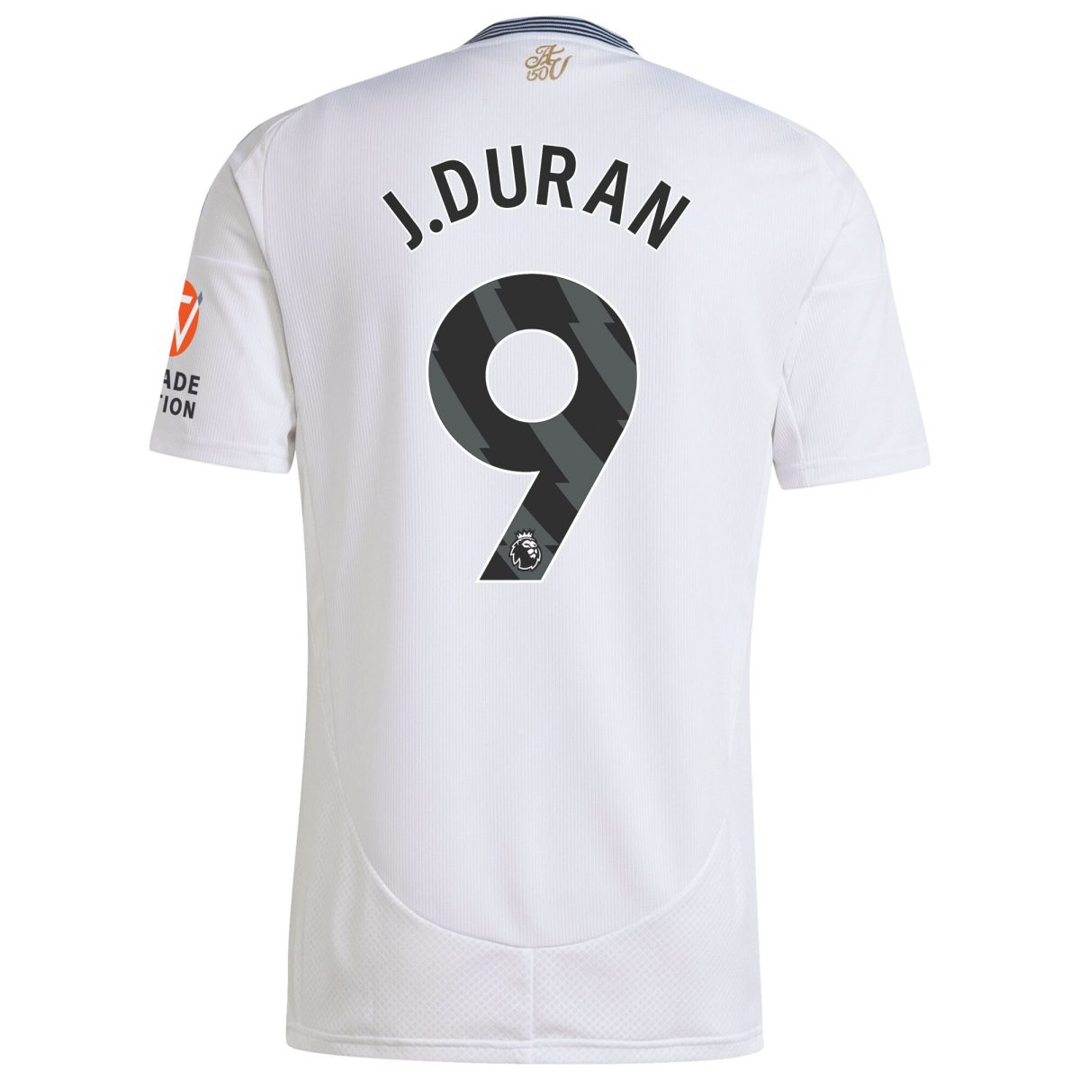 aston villa adidas away shirt 2024-25 with j.duran 9 printing Collection | Aston Villa Shirts and Official Gear