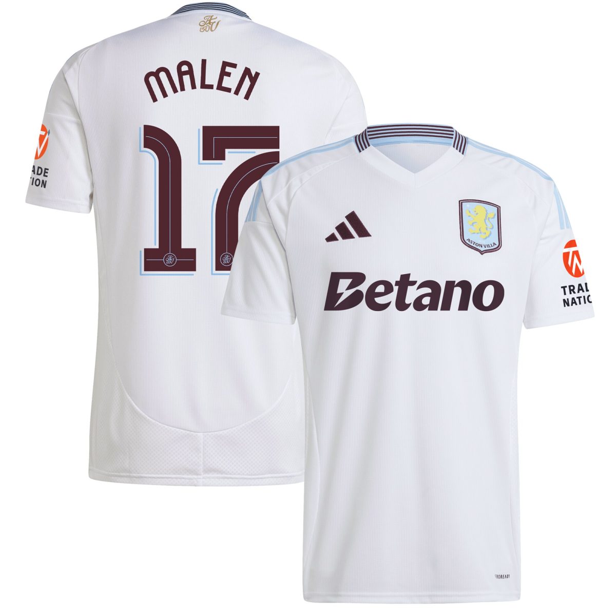 aston villa adidas away shirt 2024-25 with malen 17 cup printing Collection | Aston Villa Shirts and Official Gear