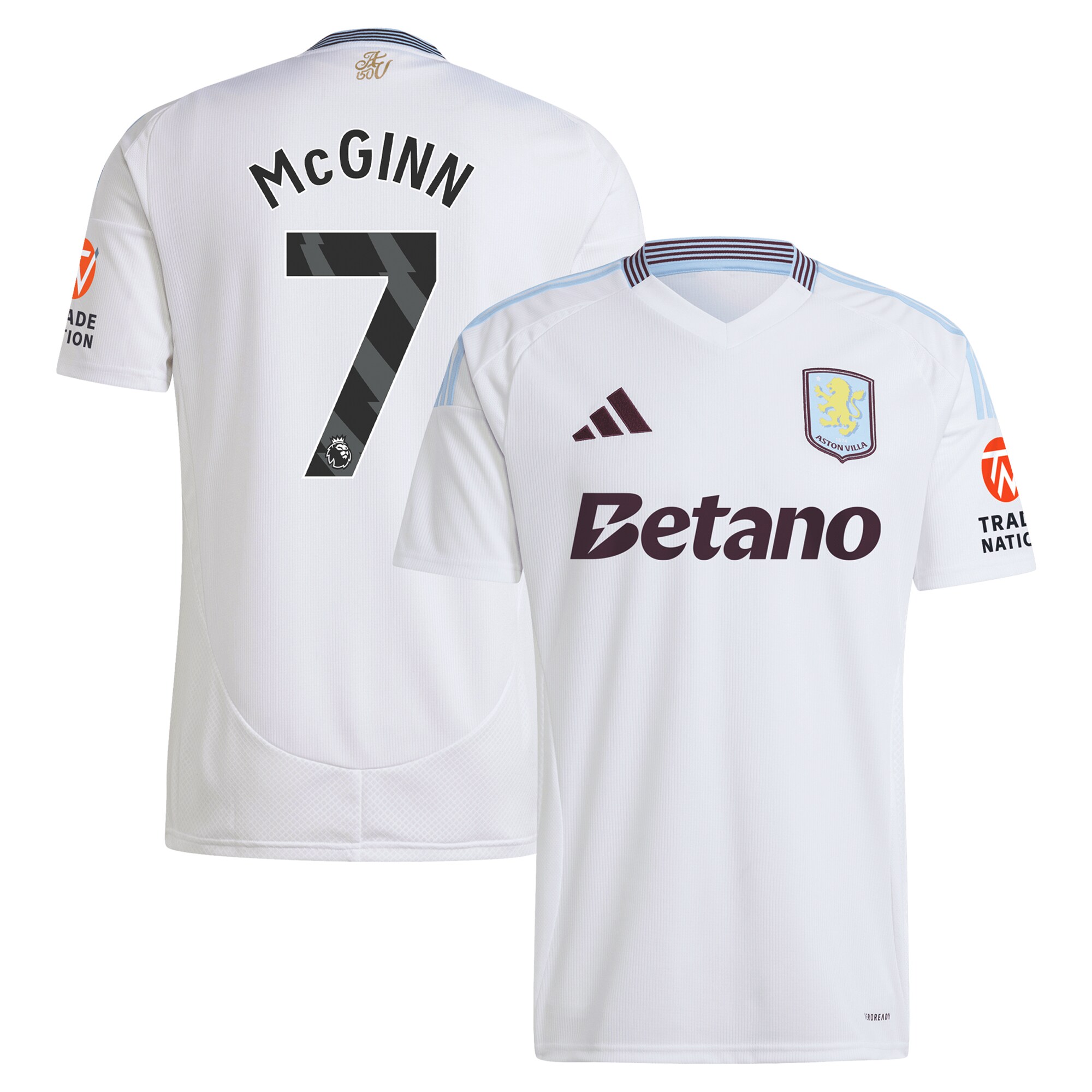 aston villa adidas away shirt 2024-25 with mcginn 7 printing Collection | Aston Villa Shirts and Official Gear