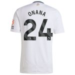 aston villa adidas away shirt 2024-25 with onana 24 printing Collection | Aston Villa Shirts and Official Gear