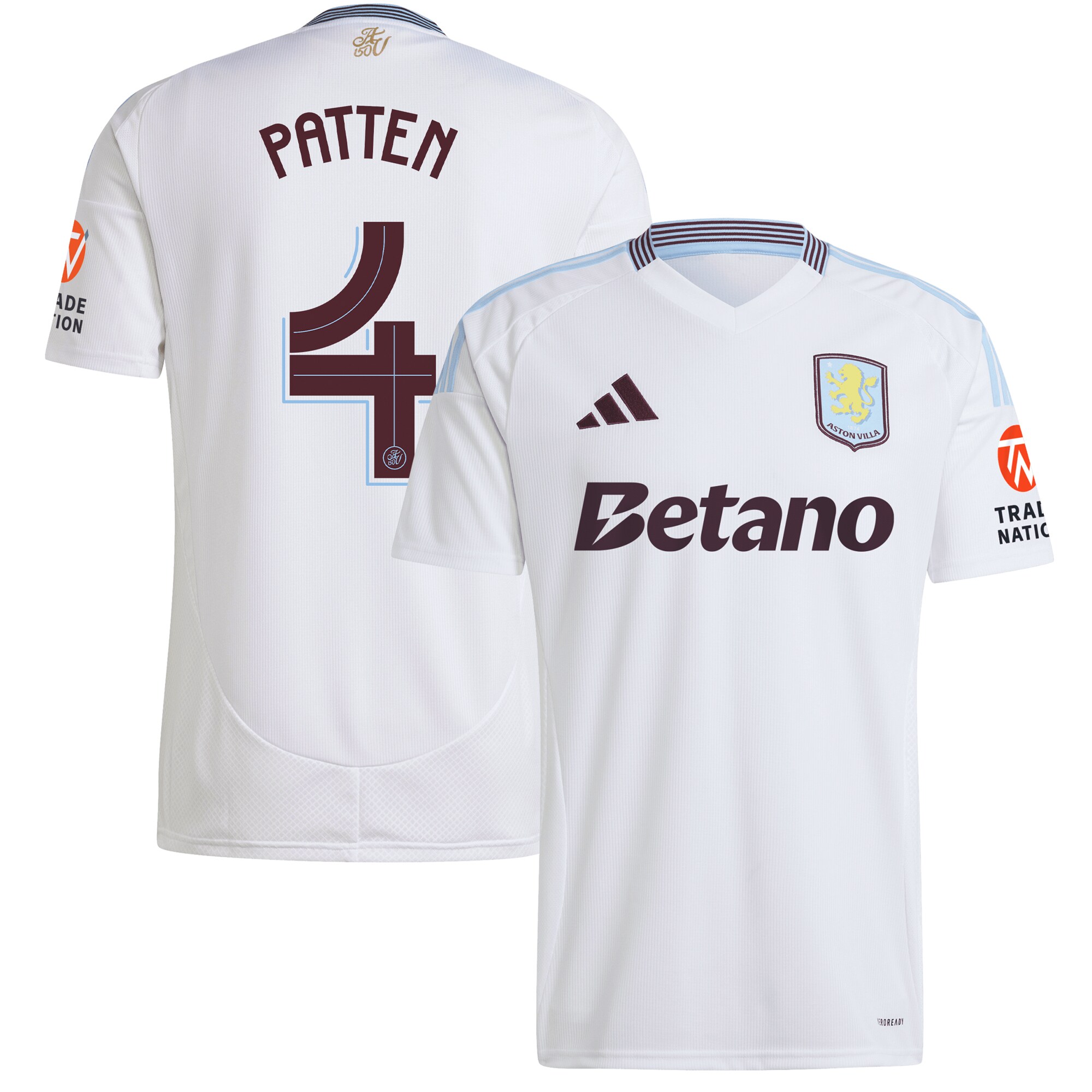 aston villa adidas away shirt 2024-25 with patten 4 cup printing Collection | Aston Villa Shirts and Official Gear
