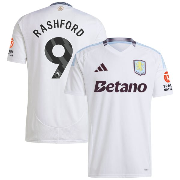 aston villa adidas away shirt 2024-25 with rashford 9 printing Collection | Aston Villa Shirts and Official Gear