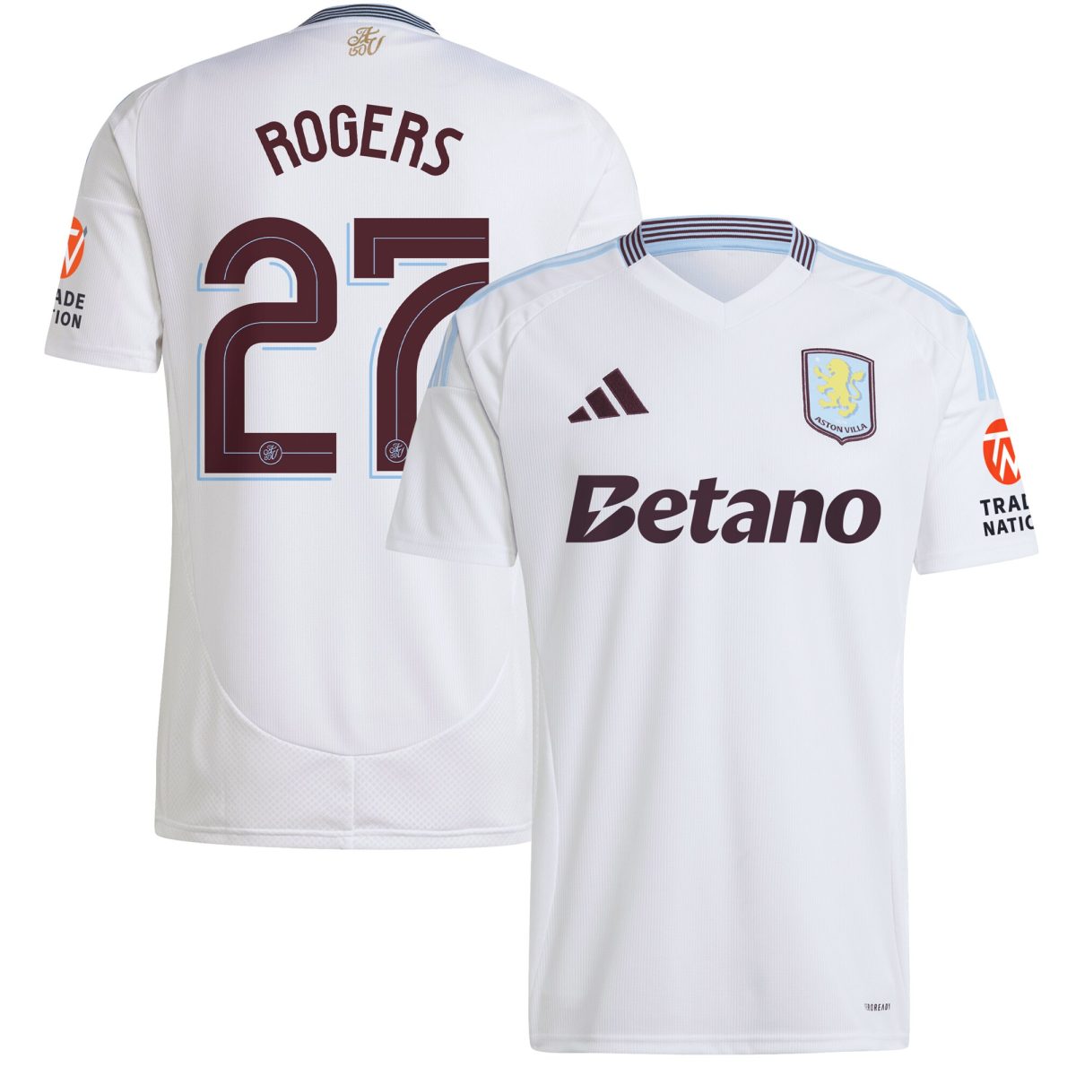 aston villa adidas away shirt 2024-25 with rogers 27 cup printing Collection | Aston Villa Shirts and Official Gear