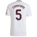 aston villa adidas away shirt 2024-25 with staniforth 5 cup printing Collection | Aston Villa Shirts and Official Gear