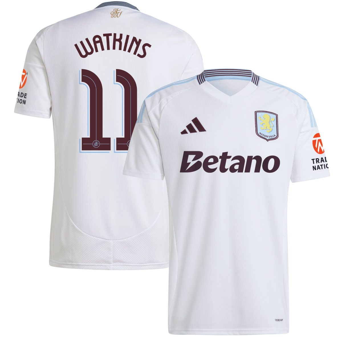 aston villa adidas away shirt 2024-25 with watkins 11 cup printing Collection | Aston Villa Shirts and Official Gear