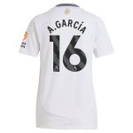 aston villa adidas away shirt 2024-25 – womens with a.garcía 16 printing Collection | Aston Villa Shirts and Official Gear