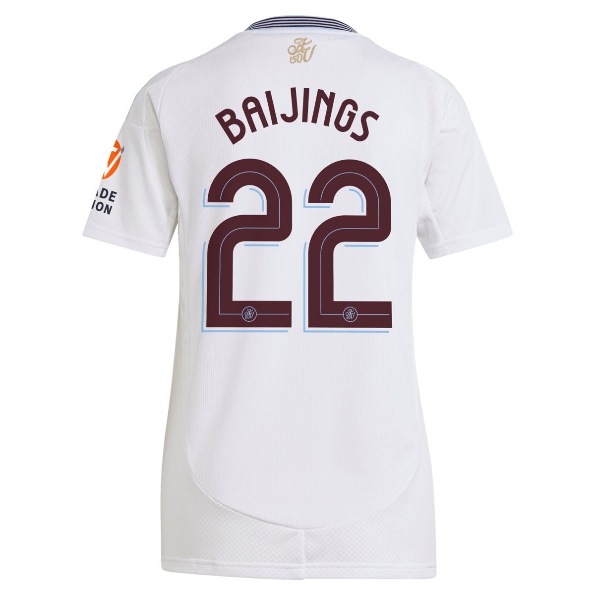 aston villa adidas away shirt 2024-25 – womens with baijings 22 cup printing Collection | Aston Villa Shirts and Official Gear