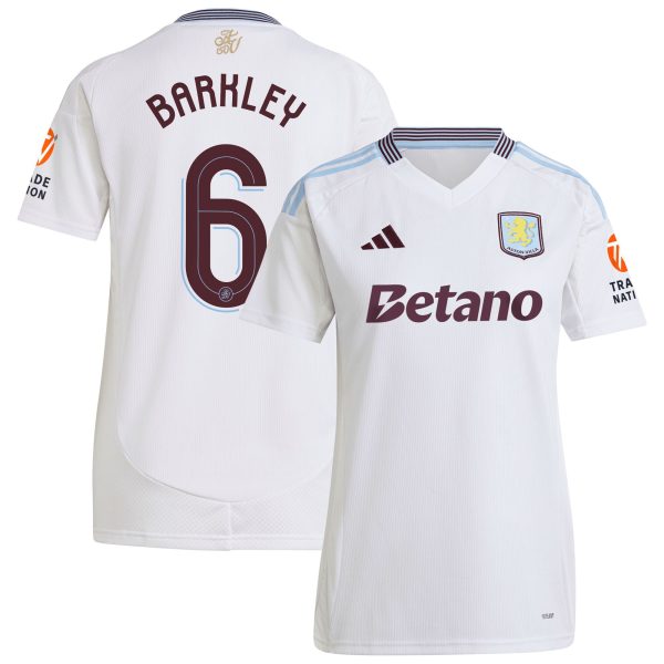 aston villa adidas away shirt 2024-25 – womens with barkley 6 cup printing Collection | Aston Villa Shirts and Official Gear
