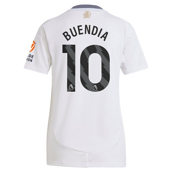 aston villa adidas away shirt 2024-25 – womens with buendia 10 printing Collection | Aston Villa Shirts and Official Gear