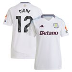aston villa adidas away shirt 2024-25 – womens with digne 12 printing Collection | Aston Villa Shirts and Official Gear