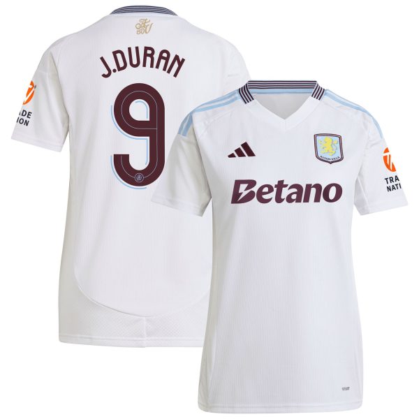 aston villa adidas away shirt 2024-25 – womens with duran 9 cup printing Collection | Aston Villa Shirts and Official Gear