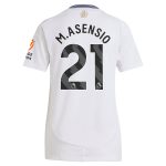 aston villa adidas away shirt 2024-25 – womens with m.asensio 21 printing Collection | Aston Villa Shirts and Official Gear