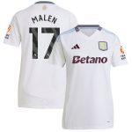 aston villa adidas away shirt 2024-25 – womens with malen 17 printing Collection | Aston Villa Shirts and Official Gear