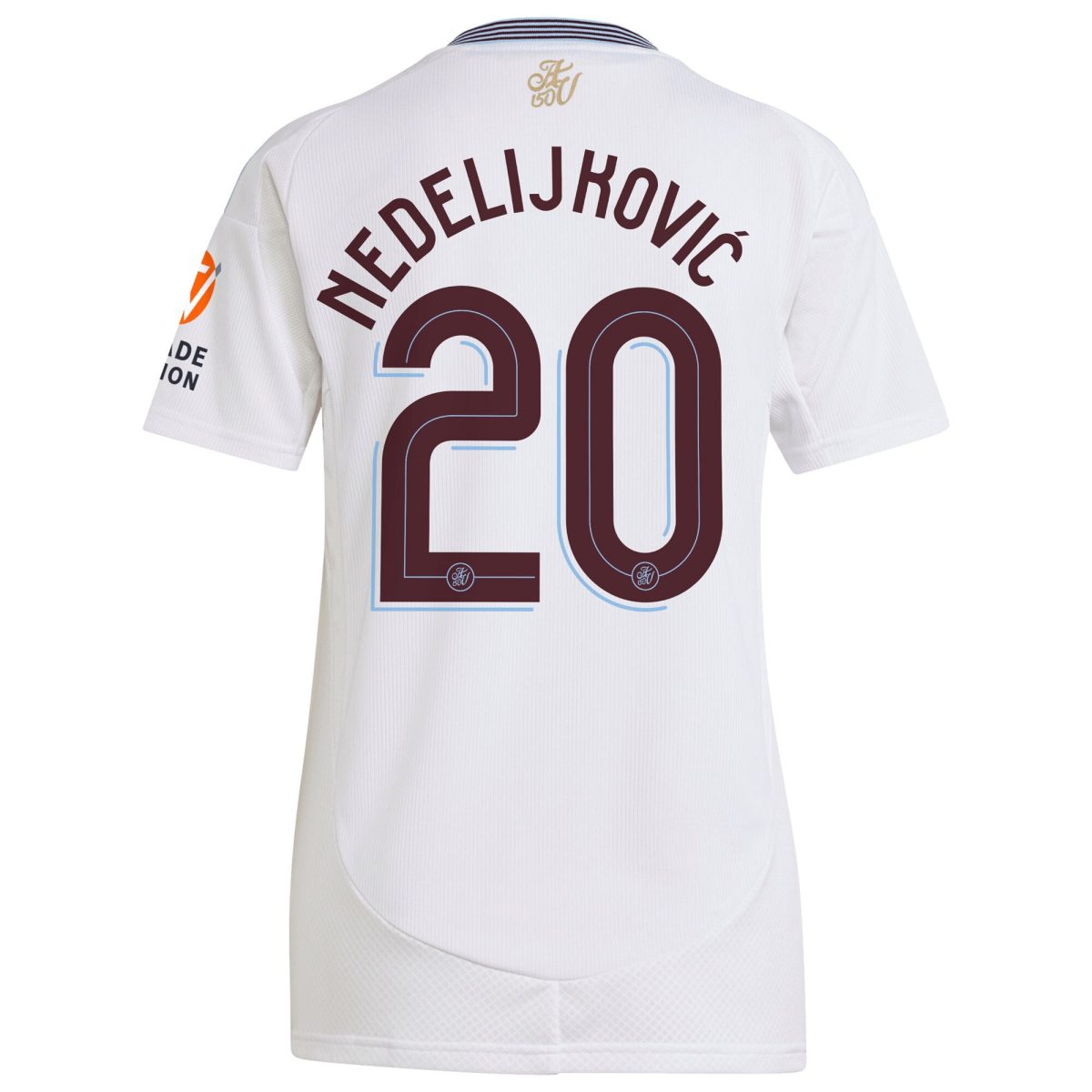 aston villa adidas away shirt 2024-25 – womens with nedeljković 20 cup printing Collection | Aston Villa Shirts and Official Gear