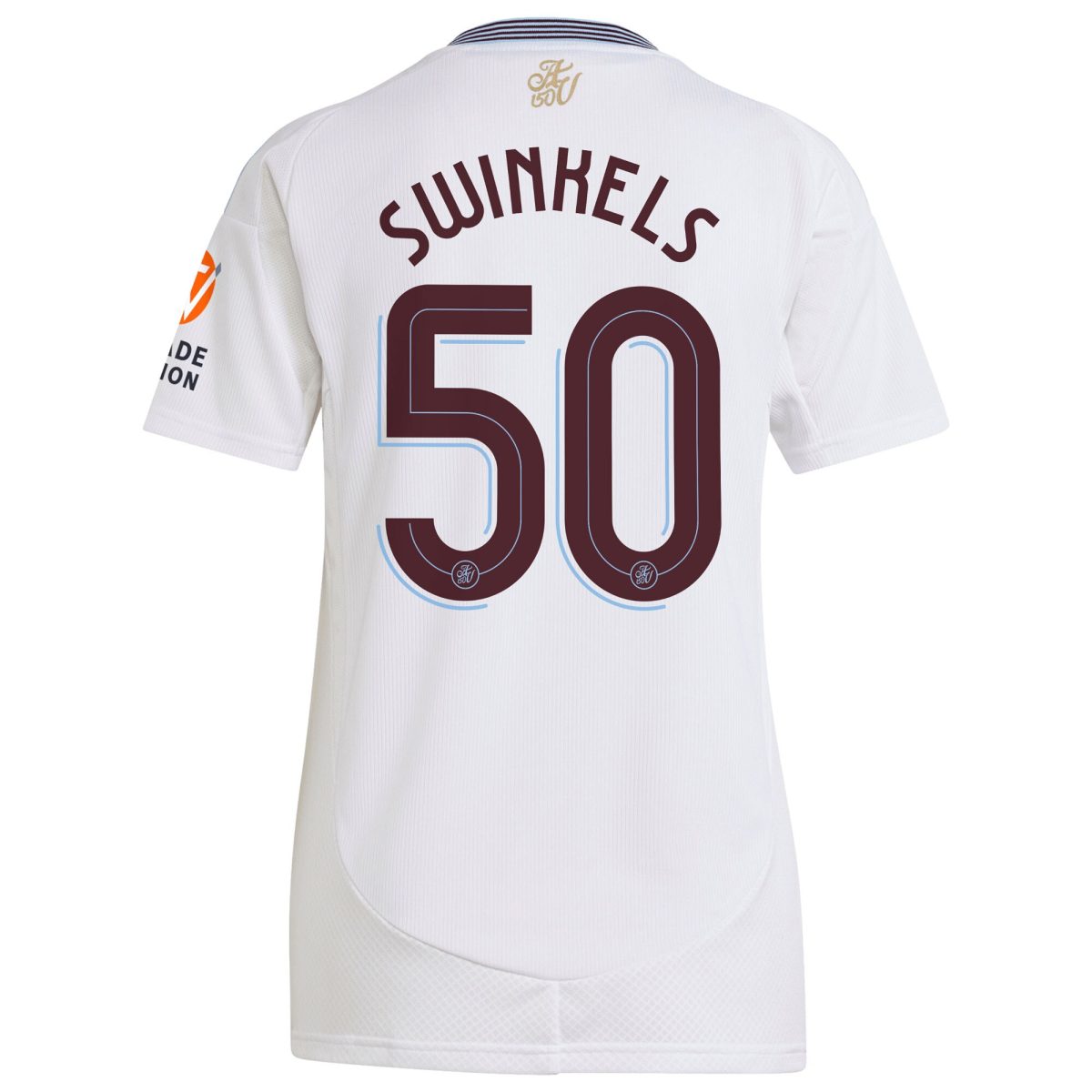 aston villa adidas away shirt 2024-25 – womens with swinkels 50 cup printing Collection | Aston Villa Shirts and Official Gear