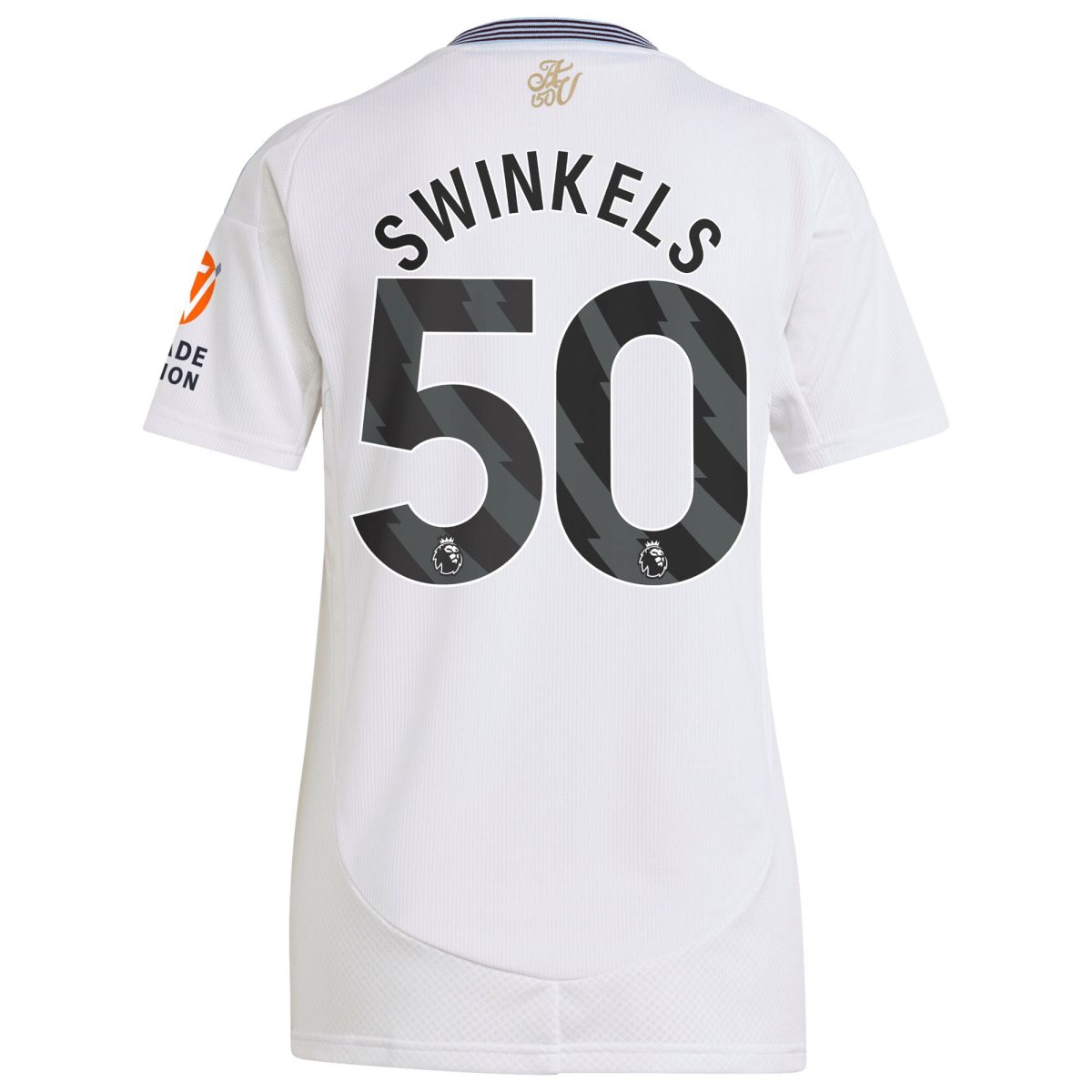 aston villa adidas away shirt 2024-25 – womens with swinkels 50 printing Collection | Aston Villa Shirts and Official Gear