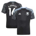 aston villa adidas away shirt 2025-26 – kids with a.garcía 16 printing Collection | Aston Villa Shirts and Official Gear