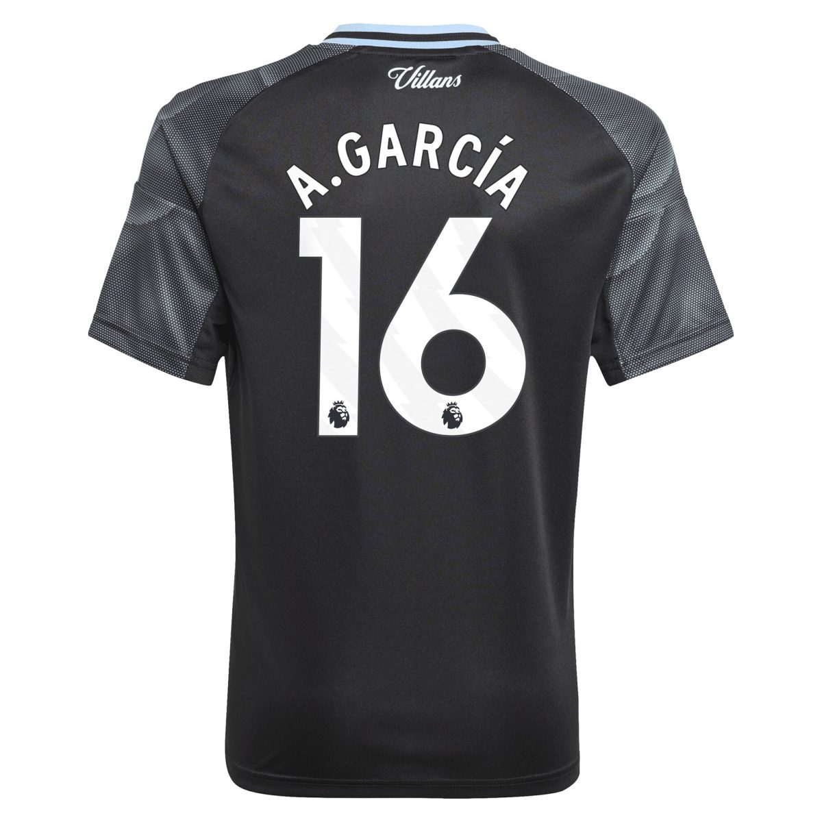 aston villa adidas away shirt 2025-26 – kids with a.garcía 16 printing Collection | Aston Villa Shirts and Official Gear