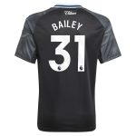 aston villa adidas away shirt 2025-26 – kids with bailey 31 printing Collection | Aston Villa Shirts and Official Gear