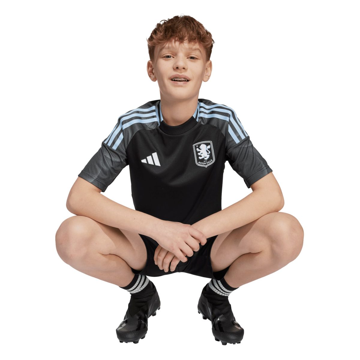 aston villa adidas away shirt 2025-26 – kids with custom printing Collection | Aston Villa Shirts and Official Gear