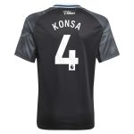 aston villa adidas away shirt 2025-26 – kids with konsa 4 printing Collection | Aston Villa Shirts and Official Gear
