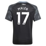 aston villa adidas away shirt 2025-26 – kids with malen 17 printing Collection | Aston Villa Shirts and Official Gear