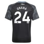 aston villa adidas away shirt 2025-26 – kids with onana 24 printing Collection | Aston Villa Shirts and Official Gear