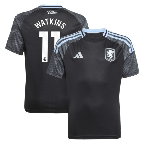 aston villa adidas away shirt 2025-26 – kids with watkins 11 printing Collection | Aston Villa Shirts and Official Gear