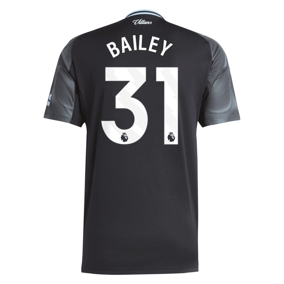 aston villa adidas away shirt 2025-26 with bailey 31 printing Collection | Aston Villa Shirts and Official Gear