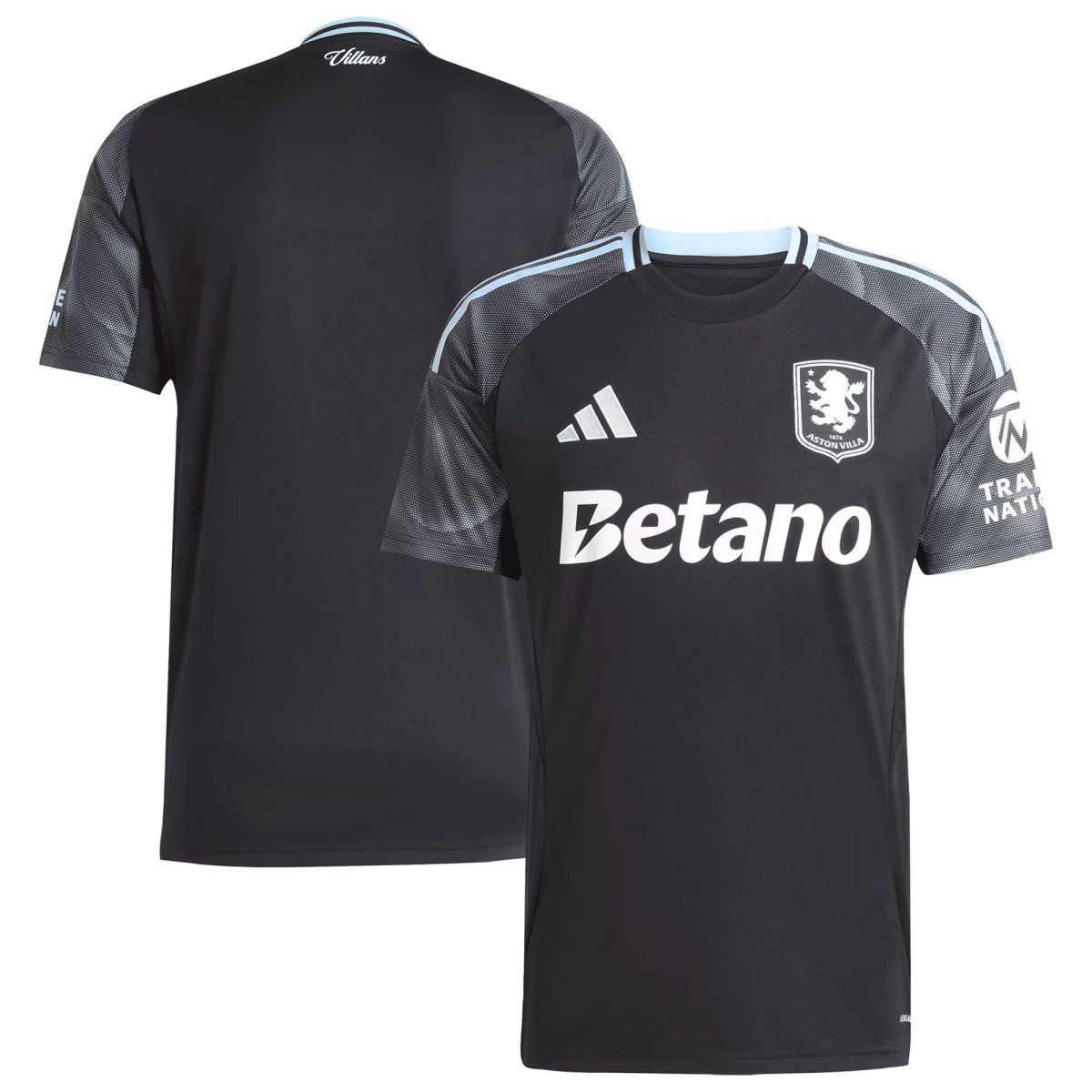 aston villa adidas away shirt 2025-26 with custom printing Collection | Aston Villa Shirts and Official Gear