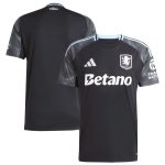 aston villa adidas away shirt 2025-26 with custom printing Collection | Aston Villa Shirts and Official Gear