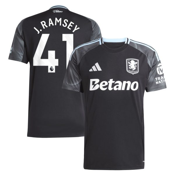 aston villa adidas away shirt 2025-26 with j. ramsey 41 printing Collection | Aston Villa Shirts and Official Gear