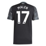 aston villa adidas away shirt 2025-26 with malen 17 printing Collection | Aston Villa Shirts and Official Gear